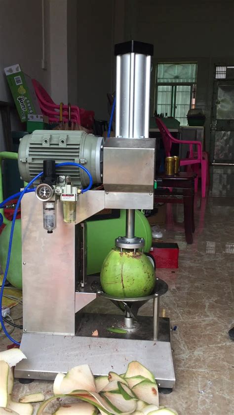 Automatic Young Coconut Peeling Machine/coconut Cutting Machine/coconut Trimming Machine - Buy ...