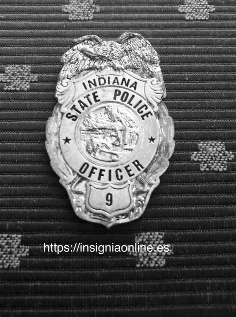 Indiana State Police badge