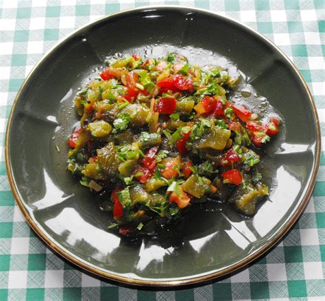 Green Pepper and Preserved Lemon Salad a fruit recipe