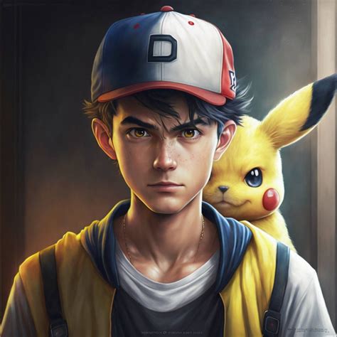 Pokémon: Fanart muestra una versión hiperrealista de Ash Ketchum y Pikachu | Código Espagueti