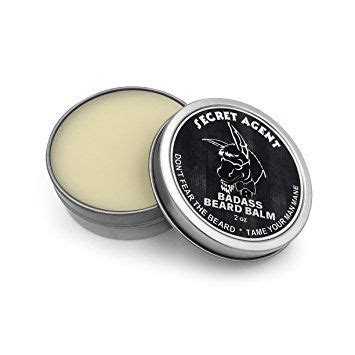 Badass Beard Care Beard Balm – Secret Agent Scent, 1 oz – All Natural ...