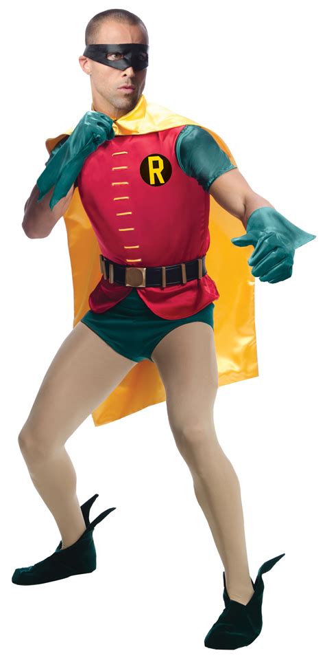 Batman Classic 1966 Series Grand Heritage Robin Adult Costume - SpicyLegs.com