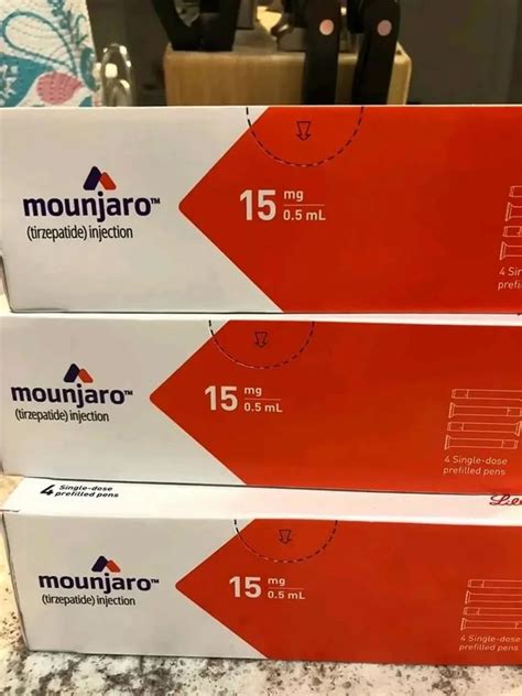 Mounjaro 15mg Injection, Worldwide Shipping at Rs 10000/vial ...