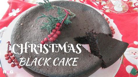 Christmas Black Cake, step by step Recipe Video I Real Nice Guyana - YouTube