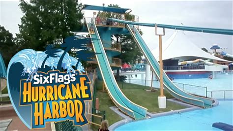 Six Flags Hurricane Harbor Arlington Tour - YouTube