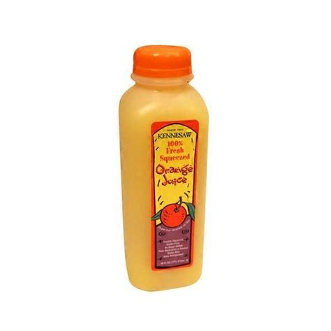 Kennesaw 100% Fresh Squeezed Orange Juice (16 fl oz) Delivery or Pickup Near Me - Instacart