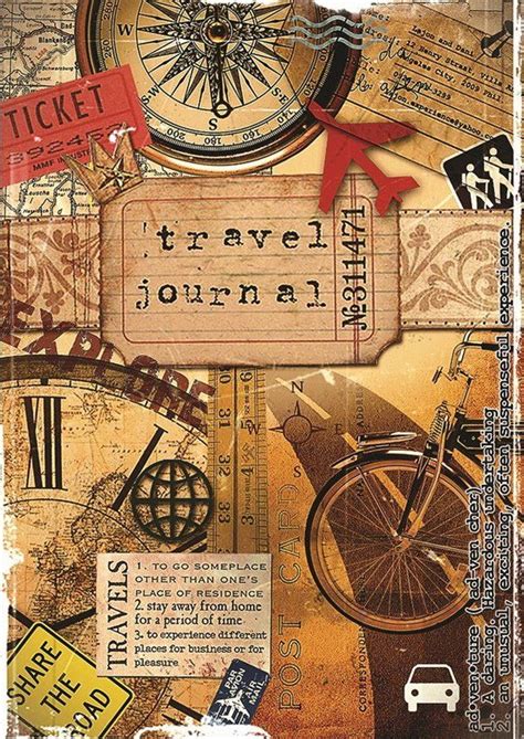 travel-journal-scrap-book-cover-travel-diary | Diy travel journal ...