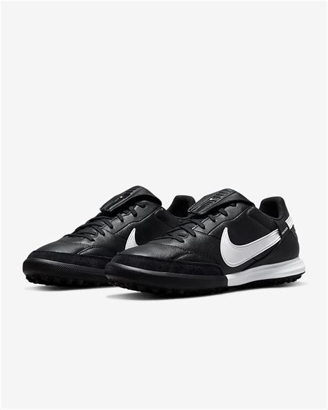 Nike Tiempo Premier 3 Turf Soccer Shoes Black - Niky's Sports