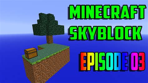 Minecraft Skyblock EP03 | Mushroom farm and saving sand - YouTube