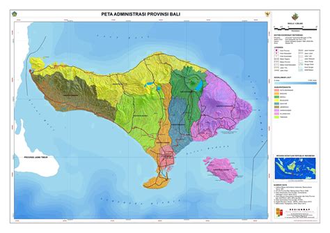 Peta Bali lengkap beserta adat, budaya dan transportasi di bali