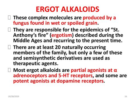 PPT - Serotonin & the Ergot Alkaloids PowerPoint Presentation, free download - ID:8769422