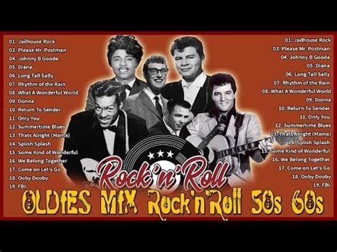 Rock n Roll 50s 60s 🎸 The Very Best 50s & 60s Party Rock and Roll Hits ...