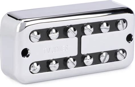 TV Jones TV Classic Plus Bridge Humbucker Pickup - Chrome | Sweetwater