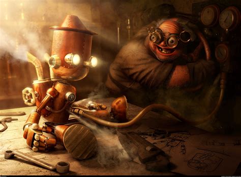 Steampunk Art In 3D Modeling - Blog | CGTrader