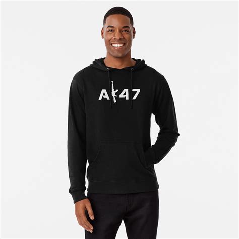 "ak 47" Lightweight Hoodie for Sale by wittty | Redbubble