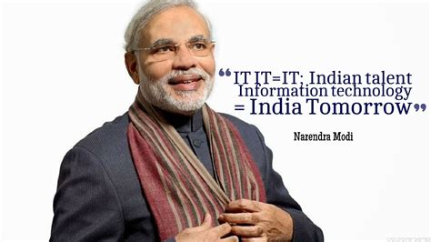 IT India Tomorrow Narendra Modi Quotes Wallpaper 10694 - Baltana