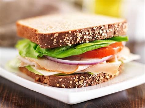 Recipes Turkey and Cheese Sandwich [Less sodium] | SOSCuisine