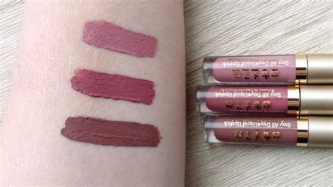 3 Amazing NEW Stila liquid lipstick swatches and review - Actually Anna by Annaleid Bakker ...