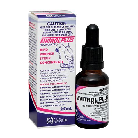 Avitrol Plus Bird Wormer Syrup - vet-n-pet DIRECT