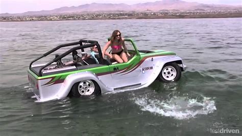 WaterCar Panther Amphibious Jeep - YouTube