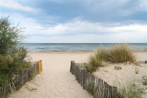 Beach Near Montpellier (France) Stock Photo - Image of montpellier ...