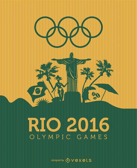 Rio 2016 Olympic Games Landscape Vector Download