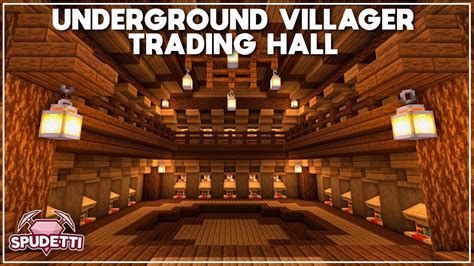 Villager Trading Hall Design Ideas - Design Talk