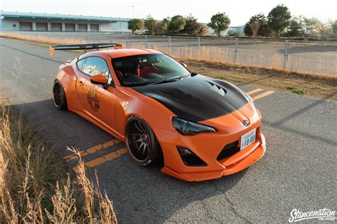 toyota, Gt86, Cars, Coupe, Orange, Modified, Bodykit