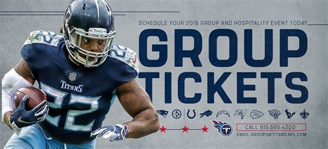 Tennessee Titans Group Tickets | Tennessee Titans - TitansOnline.com