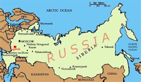 Lipetsk Map - Russia