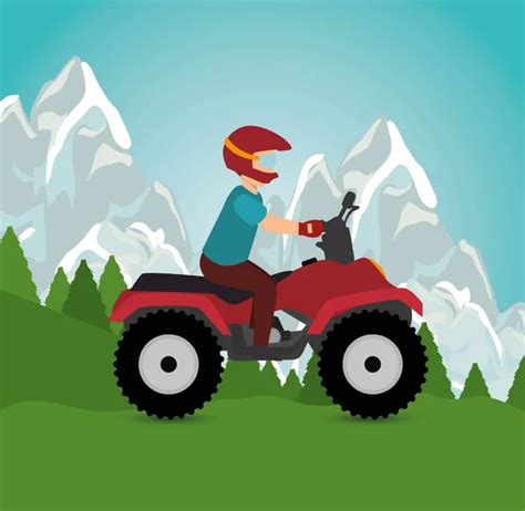 Atv Stock Vectors, Royalty Free Atv Illustrations | Depositphotos®