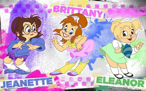 britanny and jeanette and eleanor - Brittany and the chipettes Photo ...