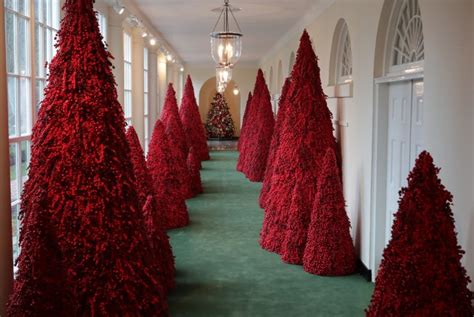 Trump Says Melania's Christmas Decorations Were Better Than Jill Biden's