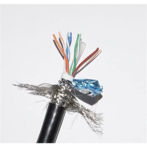 External Waterproof Shielded Braided Heavy Duty CAT5e Cable with ...