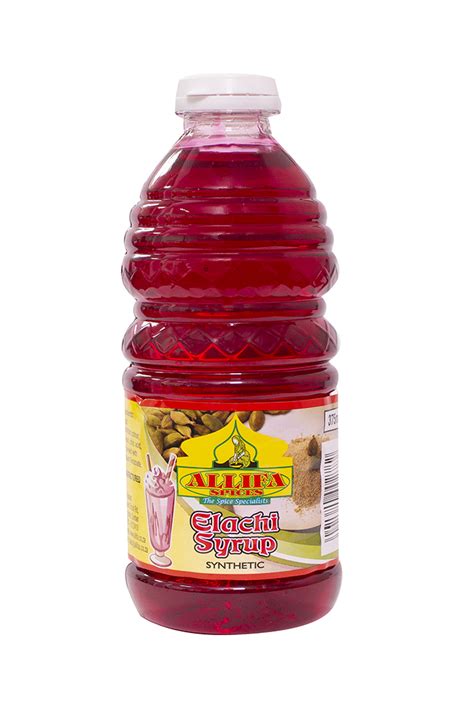 ALLIFA'S RED ELACHIE SYRUP 375ML - The Spice Emporium