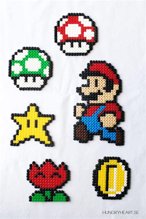 Super Mario Perler Bead Art By Dragonbeadz Perler Bead Art Perler ...