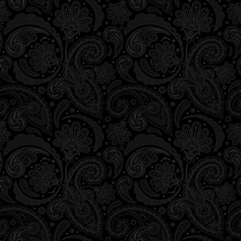 Black Paisley Wallpaper - WallpaperSafari