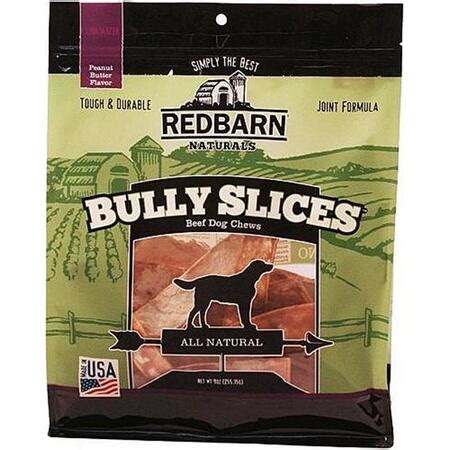 Red Barn Dog Treat Naturals Bully Slices Peanut Butter 9 oz - Southeast ...