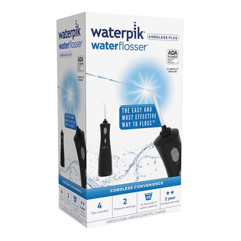 Waterpik Waterflosser Cordless Plus 4 Tips Flosser - admin ...