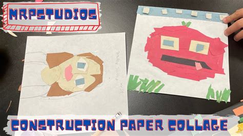 Art Lessons For Kids: Construction Paper Collage - YouTube