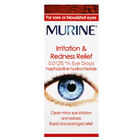 Buy Murine Irritation & Redness Relief Eye Drops | Chemist Direct