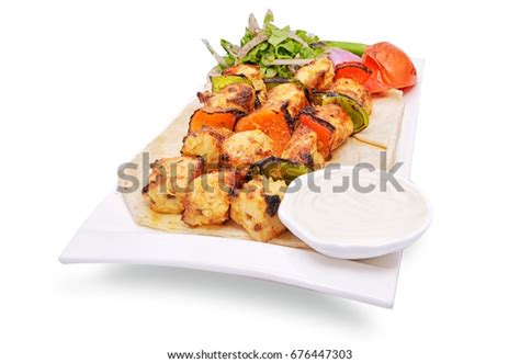 Lebanese Chicken Shish Taouk Stock Photo (Edit Now) 676447303