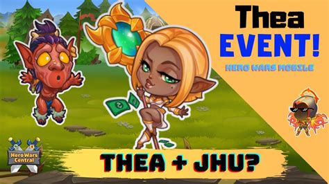 Thea and Jhu, The Super Fast Mage Killers! | Hero Wars Mobile - YouTube