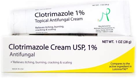 Mohnark Clotrimazole Cream USP 1% - Antifungal Cream for Athlete's Foot ...