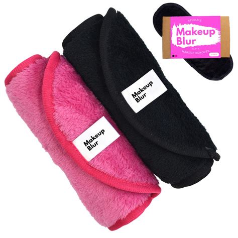 makeup blur + Reusable Makeup Remover Cloth Set