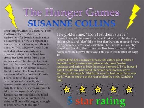 Book Review, Hunger Games.