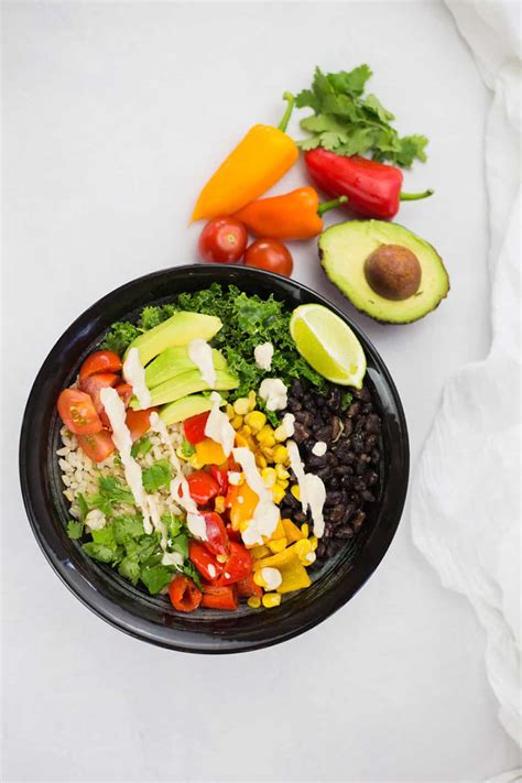 Vegan Chipotle Burrito Bowl - Love Food Nourish