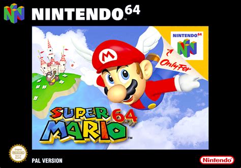 File:Super Mario 64 PAL box art.png - Super Mario Wiki, the Mario encyclopedia