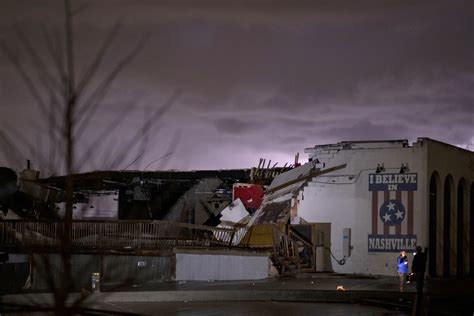 Nashville takes direct hit from tornadoes; at least nine confirmed dead as state prepares to vote