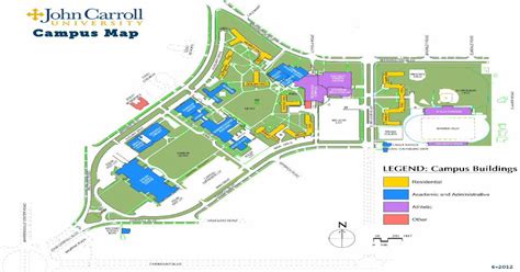 Campus Map - John Carroll · PDF file+john carroll university carroll ...